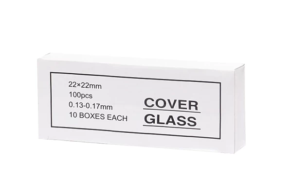 COVER GLASS 22x22mm